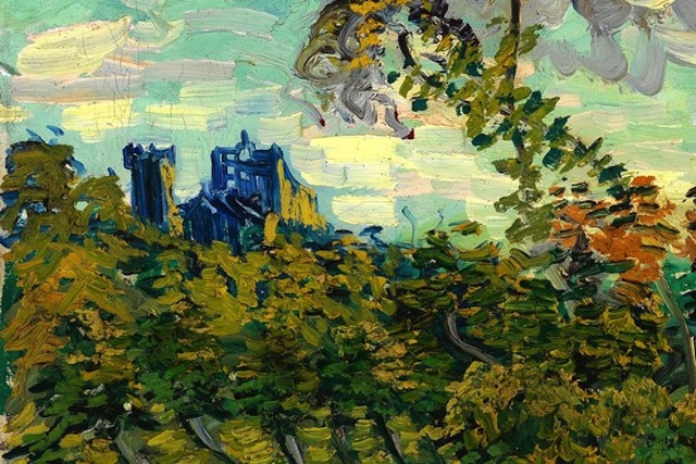 Eredeti Van Gogh festményen a TARDIS?