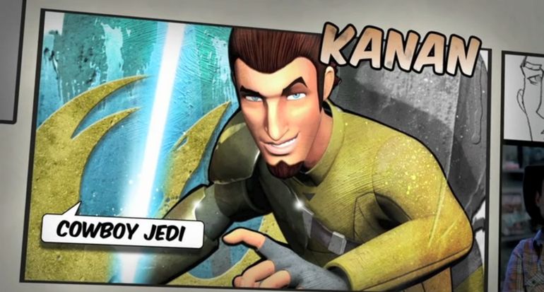 Kanan, a "cowboy Jedi" – Freddie Prinze Jr. a Star Wars Rebelsben