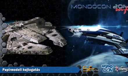 MondoCon 2014: Papír űrhajómodell hajtogatás