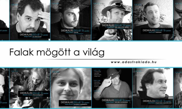 Magyar szerzők SF-antológiája a Könyvhéten